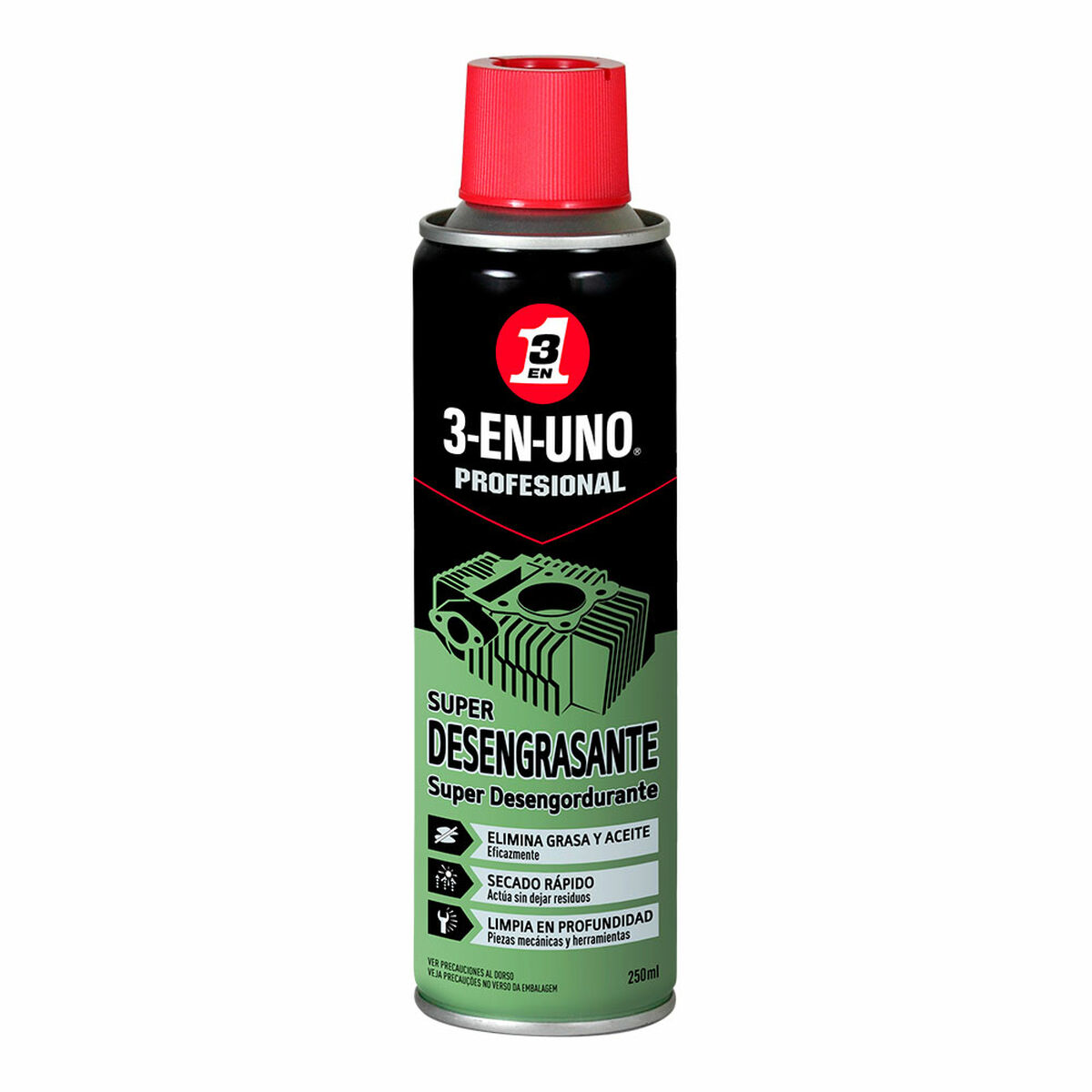 odmašćivač 3-En-Uno Super 34473 250 ml